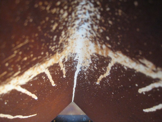 rusted iron train tracks footscray station