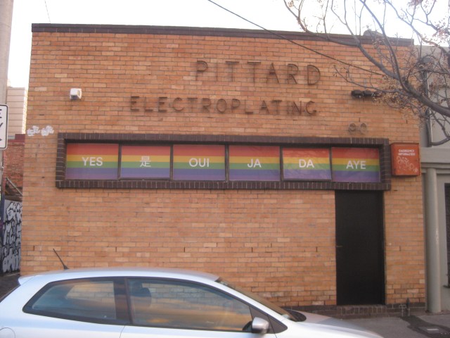 christian LGBTIQ rainbow ally gay marriage plebiscite Melbourne Yes