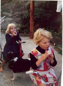 Talitha Fraser Hannah Fraser pink buns