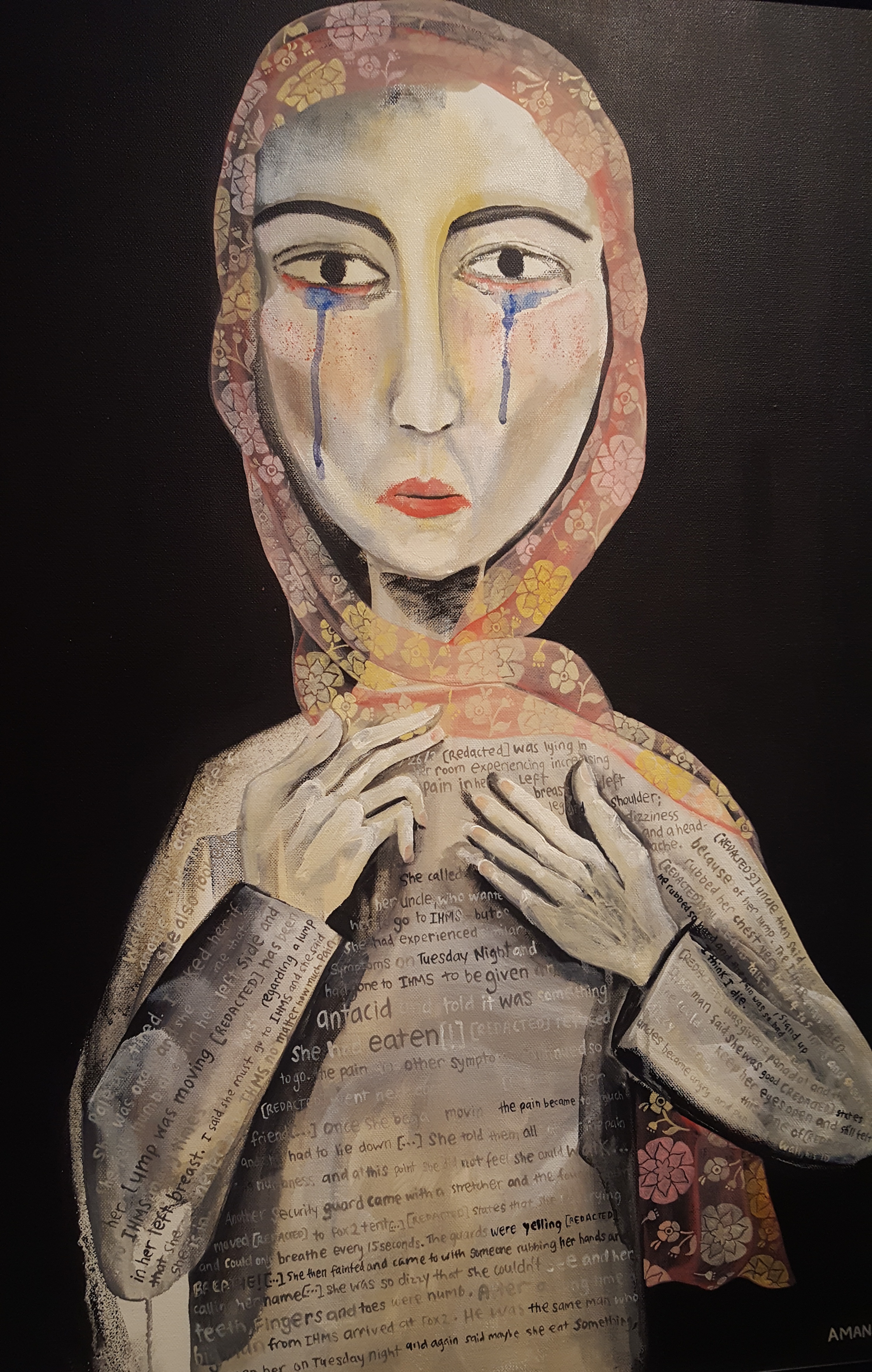 all we don't know exhibition fortyfivedownstairs melbourne August 2018 refugees Nauru files