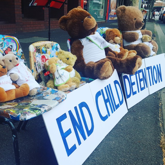 scott ryan's office Aug 2018 refugee Christian sit in moonee ponds love makes a way end child detention #kidsoffnauru #kidsoffalloff