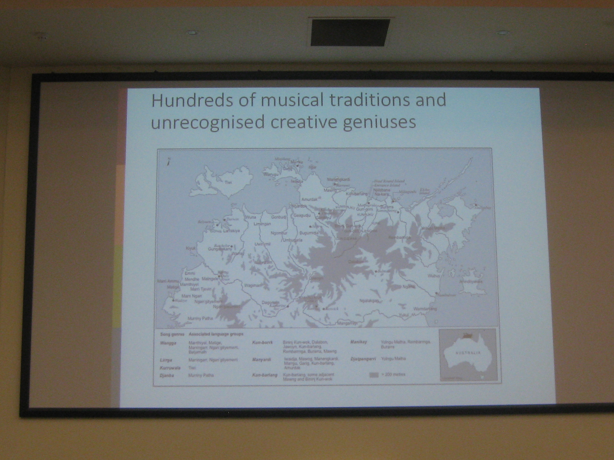 map Waving to the other side: language of poetry in indigenous Australian song Nick Evans University of Melbourne 2018 indigenous genius aboriginal musical traditions and creative geniuses