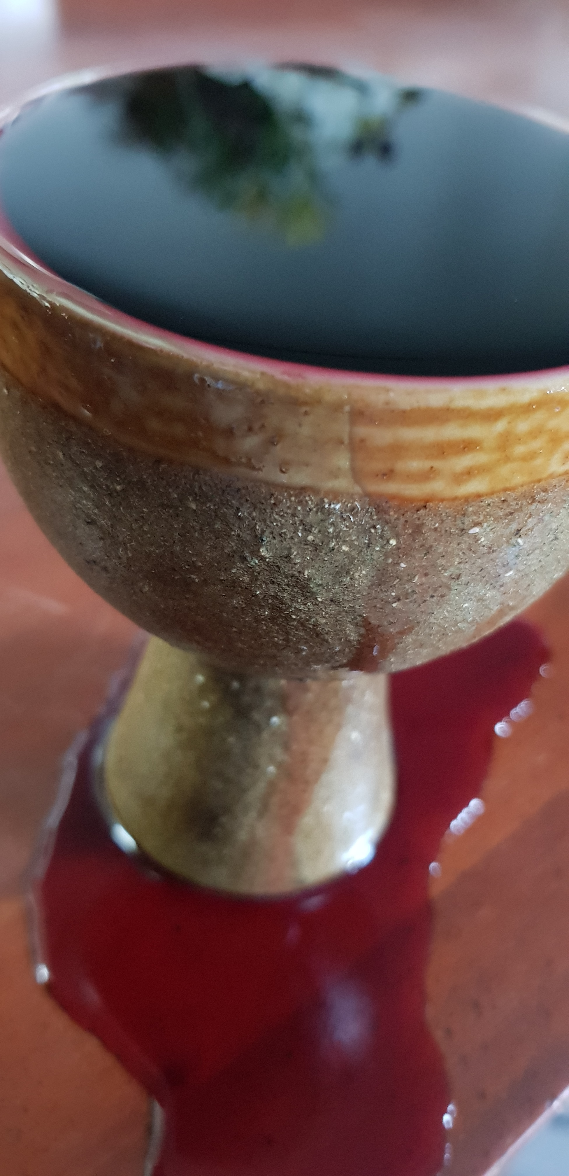 overflowing communion cup itellyouarise