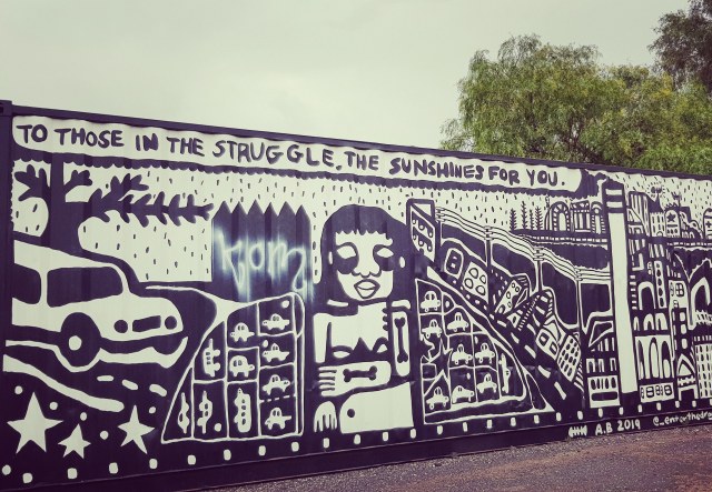 to those in the struggle, the sun shines for you